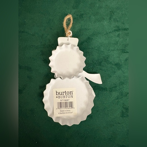 Variety Bundle of Snowmen Christmas Ornaments Lot of 6 - Picture 5 of 14